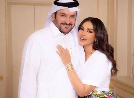 أحلام تحتفل بعيد ميلاد مبارك الهاجري: شيء يحترق