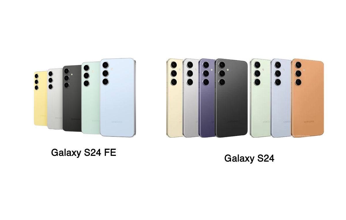مقارنة بين هاتفي سامسونج Galaxy S24 FE و Galaxy S24 - موقع الخليج الان