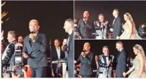 حفل زفاف ابنة باسل سماقية بحضور نجوم الفن.. وعمرو دياب يشعل الأجواء