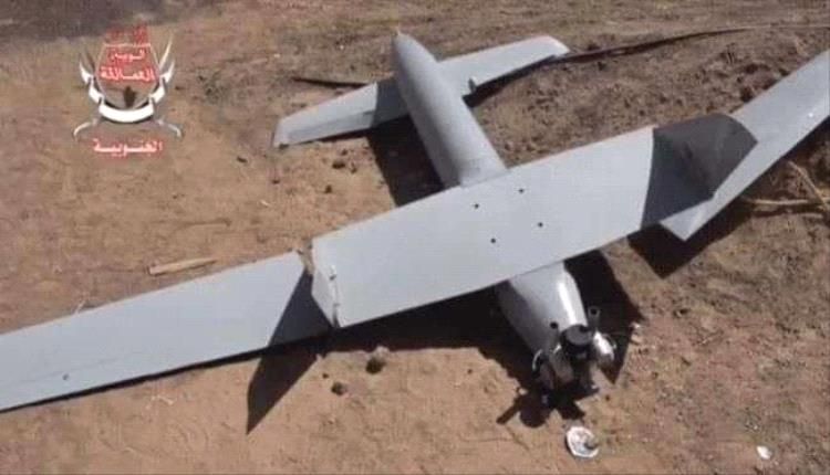 اسقاط طائرة حوثية في سماء بيحان شبوة