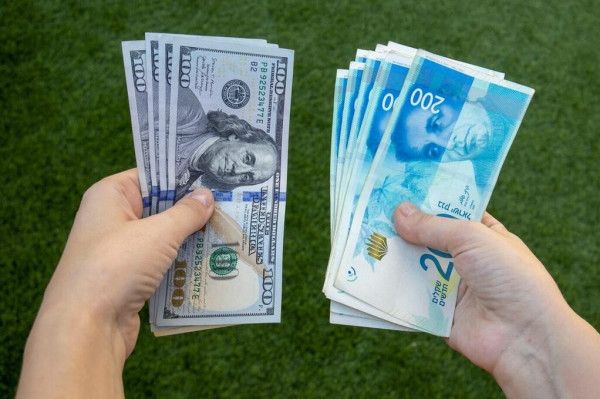 أسعار العملات مقابل الشيكل الاثنين - موقع الخليج الان