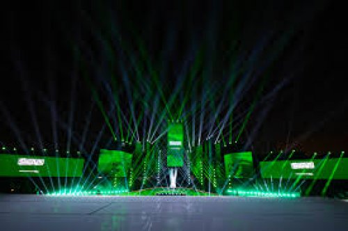 حفل دورة الألعاب السعودية 24 يضئ سماء المملكة