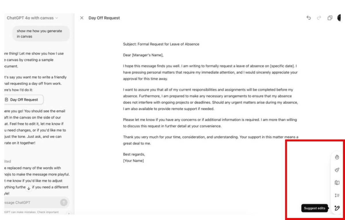 ما ChatGPT Canvas وكيف تستخدمها؟ - موقع الخليج الان