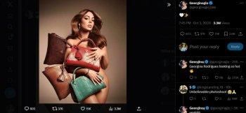 3 مليون مشاهدة لـ صورة جورجينا رودريغيز من دون ملابس.. شـ ـاهدوا