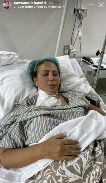 بالصور: سوسن ميخائيل تتعرض لأزمة صحية وتطلب الدعاء لها