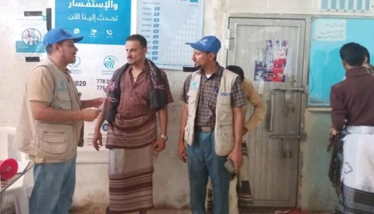 صرف المساعدات النقدية للمستفيدين من برنامج الغذاء العالمي بالمسيمير