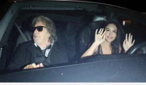 سهرة تجمع نور الفلاح وصديق آل باتشينو.. هل هما على علاقة؟