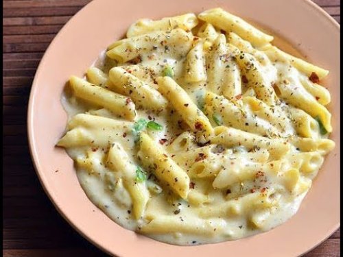 أسرع طريقة لعمل مكرونة الوايت صوت بأقل المكونات