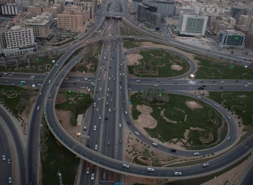 افتتاح احد اهم الطرق في الرياض لتسهيل الحركة