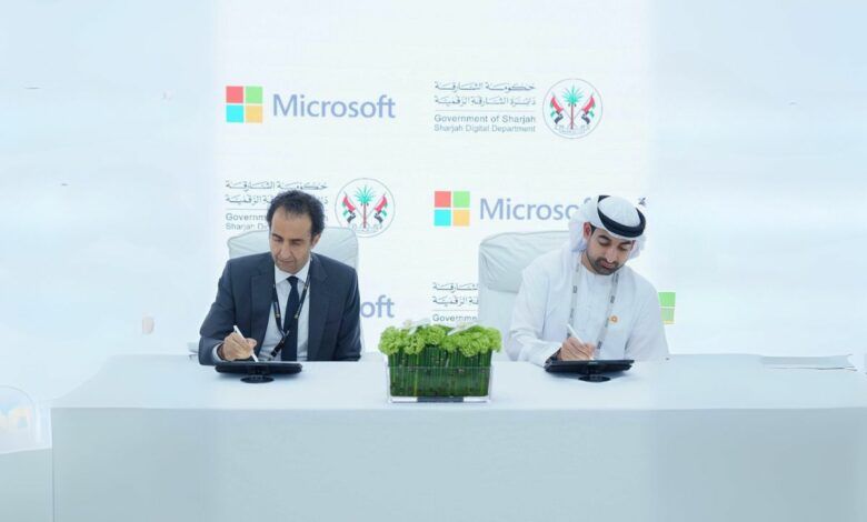 “الشارقة الرقمية” و”مايكروسوفت” تطلقان مبادرة لتدريب آلاف الموظفين على الذكاء الاصطناعي - موقع الخليج الان
