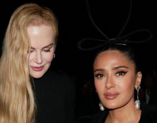 نيكول كيدمان تدفع سلمى حايك في مشادة حادة