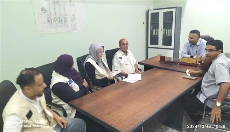 منظمة دولية تبحث تدخلاتها في مستشفى الرازي بابين