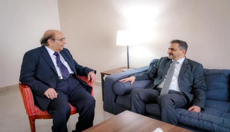 صور - أول زيارة من مسؤول جنوبي للعطاس بعد عودته إلى عدن