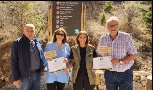 بإسم هند أبي اللمع وأنطوان ريمي… غرس أرزتين في غابة الفنانين في محمية اهدن (صورة)