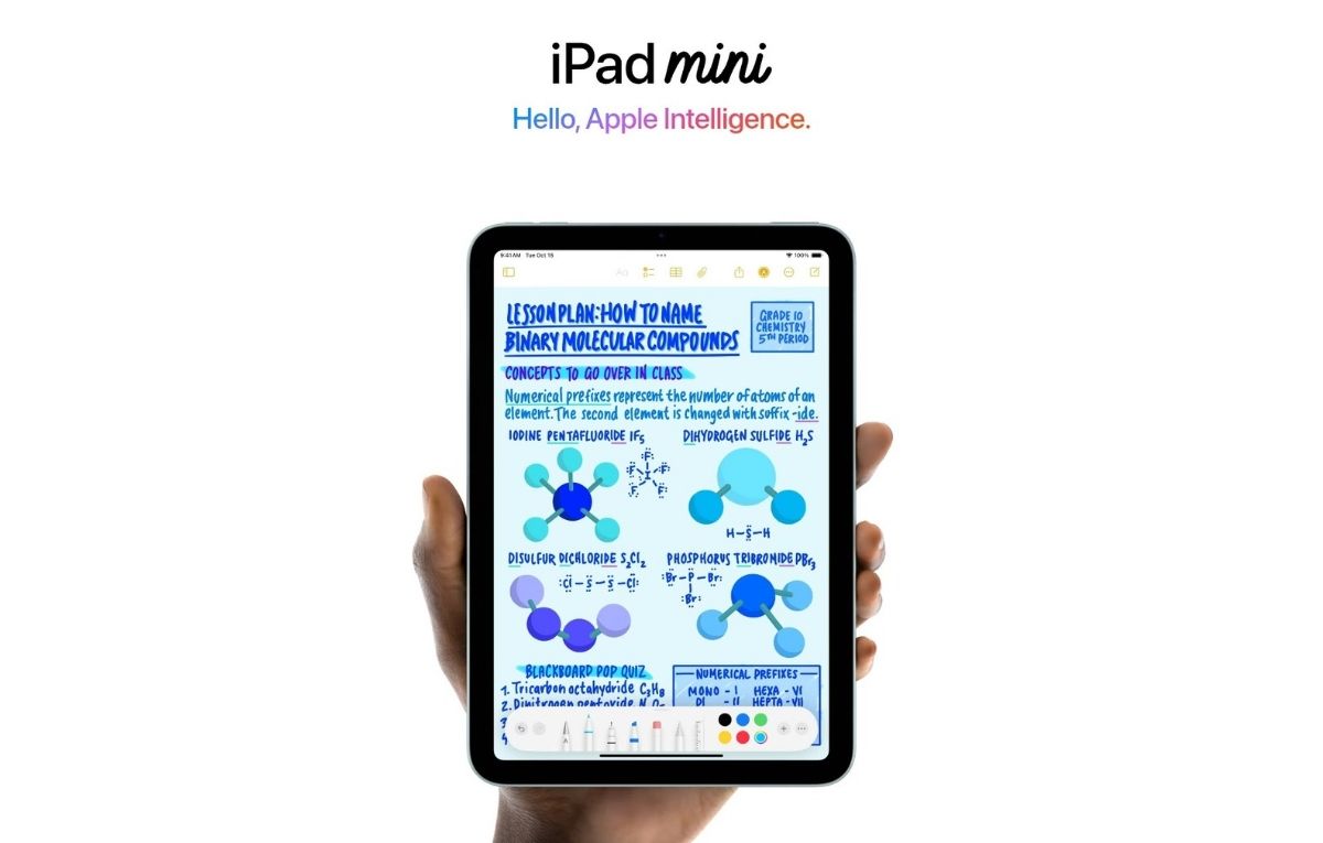 أبرز الفروق بين جهازي آيباد ميني 7 وآيباد ميني 6  - موقع الخليج الان