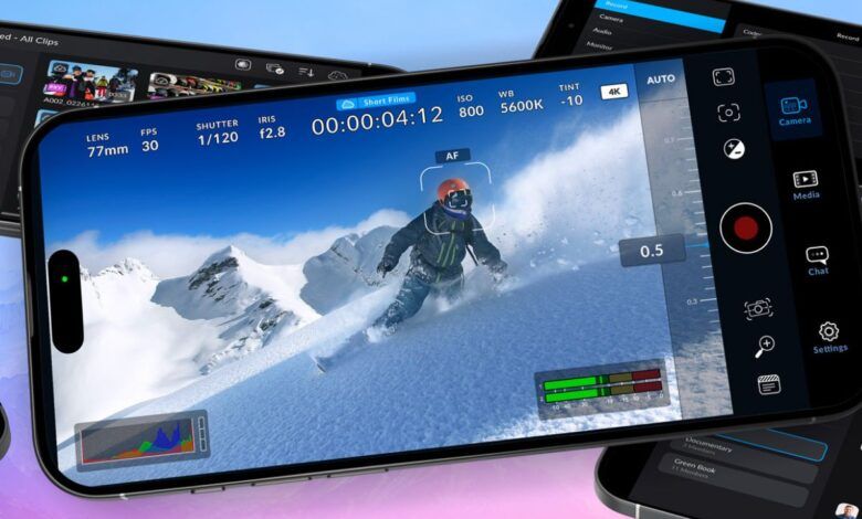 Blackmagic تحدّث تطبيق الكاميرا للاستفادة من قدرات آيفون 16 - موقع الخليج الان