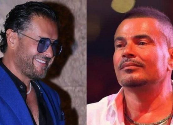 بالفيديو: للمرة الأولى .. ديو يجمع راغب علامة وعمرو دياب