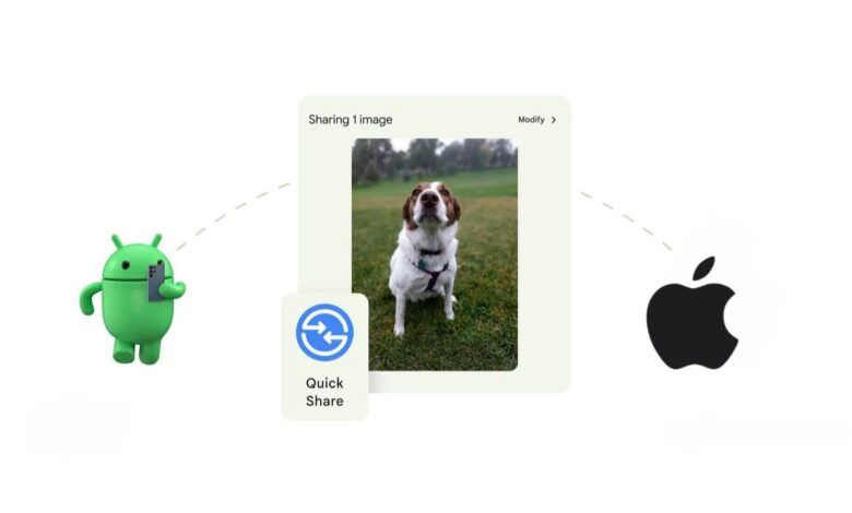 جوجل تعمل على أداة لنقل الملفات بسهولة بين أندرويد وآيفون - موقع الخليج الان