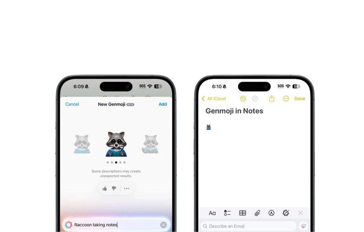 كل ما تحتاج إلى معرفته عن Genmoji.. أداة الذكاء الاصطناعي القادمة إلى آيفون - موقع الخليج الان