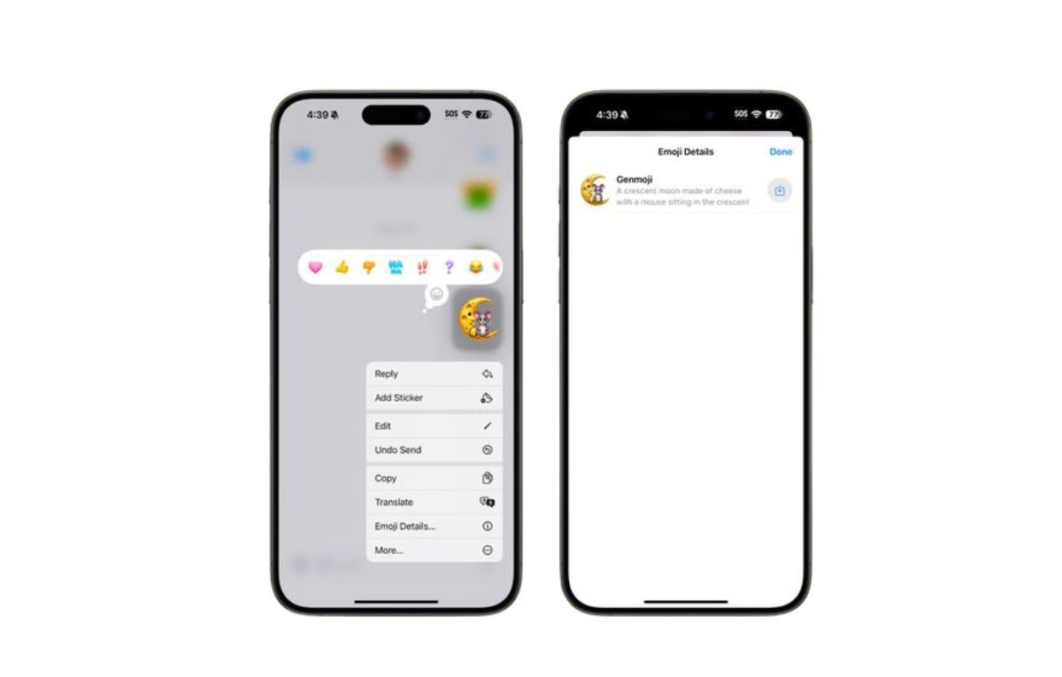 كل ما تحتاج إلى معرفته عن Genmoji.. أداة الذكاء الاصطناعي القادمة إلى آيفون - موقع الخليج الان