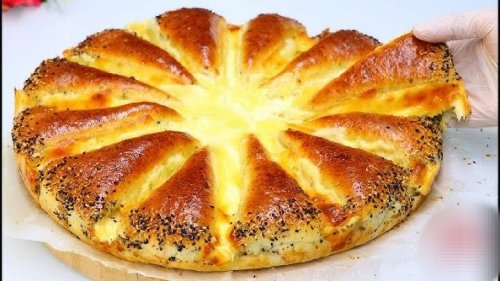 فطيرة الجبن بعجينة هتبهرك من المطبخ التركي مذاق لا يقاوم رائعه للفطور وفي اي وقت مع الشاي