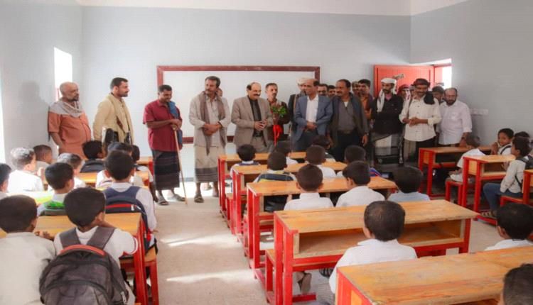 بتمويل إماراتي .. افتتاح مدرسة للتعليم الأساسي بشبوة بعد تأهيلها