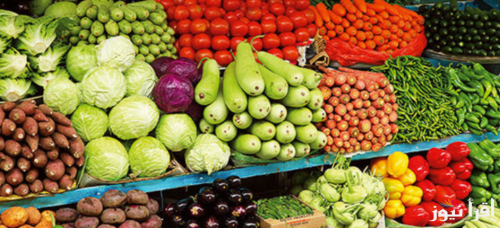 استقرار اسعار الخضار اليوم السبت الموافق 2024/11/9 للمستهلك وفقا لأسعار سوق العبور داخل الأسواق