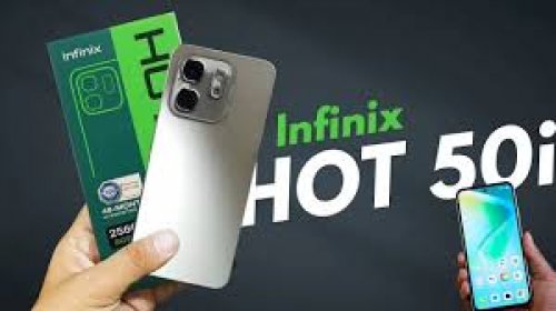 وحش انفينكس الجبار .. سعر ومواصفات Infinix Hot 50i برخص التراب وبإمكانيات تنافس ايفون 15