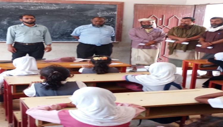 مكتب تربية ميفعة يتفقد سير الدراسة في مدرستي ثانوية جول الريدة ومدرسة لمصون