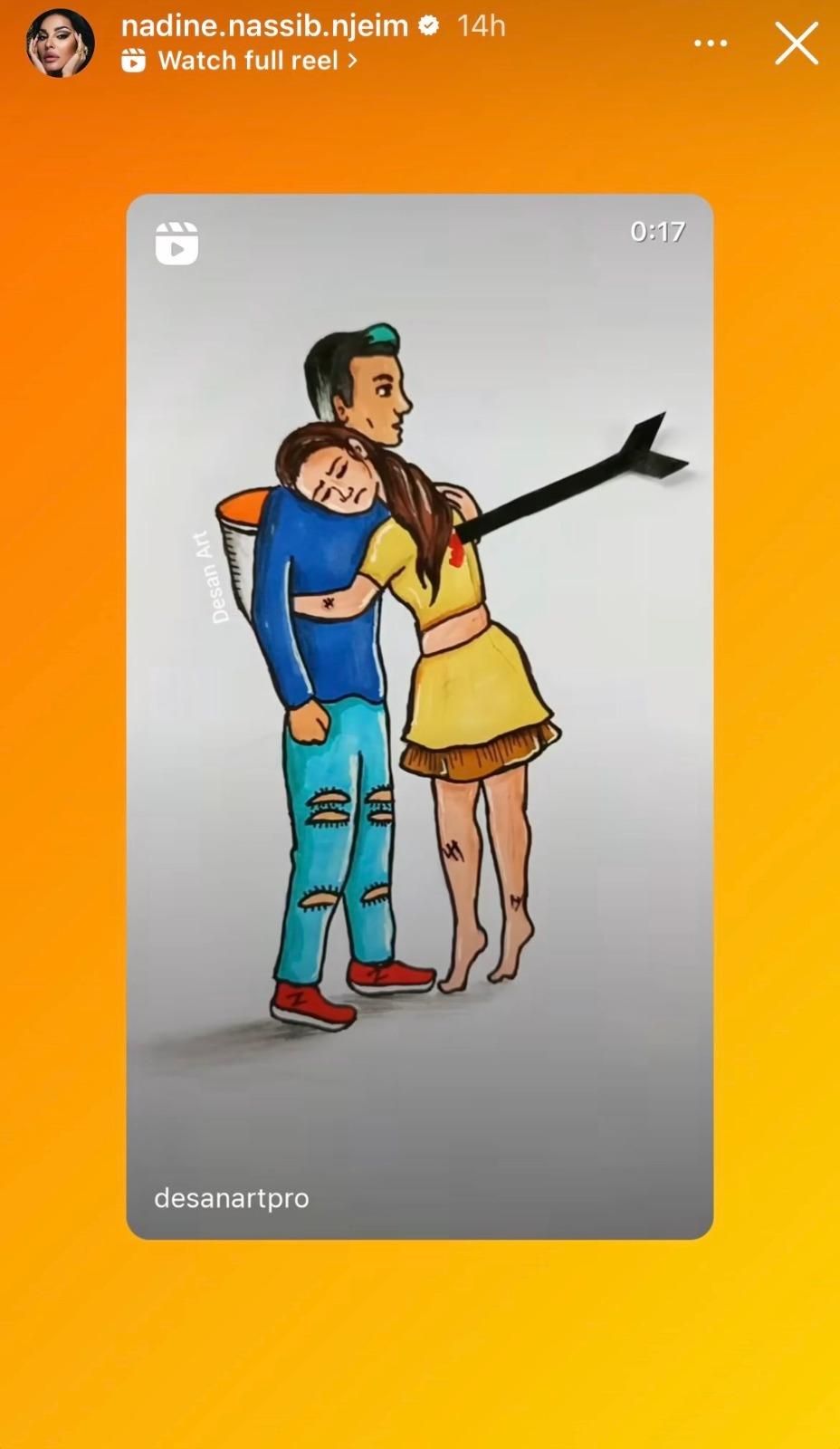 نادين نجيم تنشر فيديو عن الغدر.. هل تعرضت للخيانة من خطيبها السابق؟