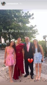 “رحلت باكرا”.. ملكة جمال لبنان السابقة تفقد أعز الناس (صور)