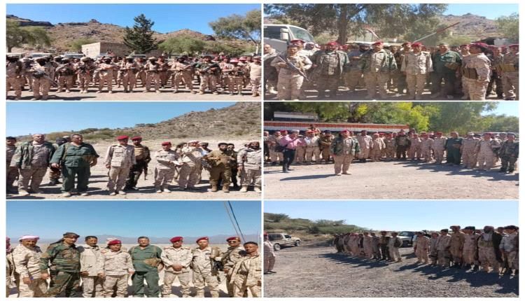 من جبهات الضالع .. قيادات من وزارة الدفاع تؤكد على أهمّية ردع أي تجاوزات للمليشيا الحوثية