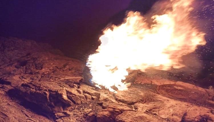 بتوجيهات من قائد اللواء الثاني دعم وإسناد إيقاد شعلة ثورة 30 نوفمبر من قمم جبال عومران