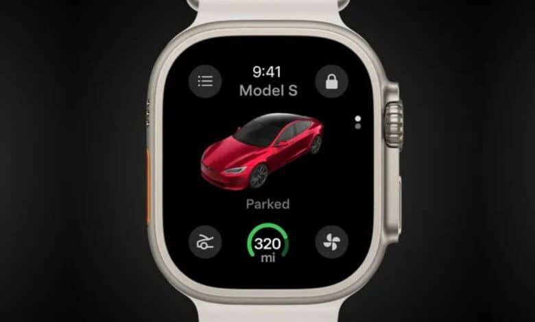 تسلا تطلق تطبيقًا جديدًا لساعات آبل الذكية - موقع الخليج الان
