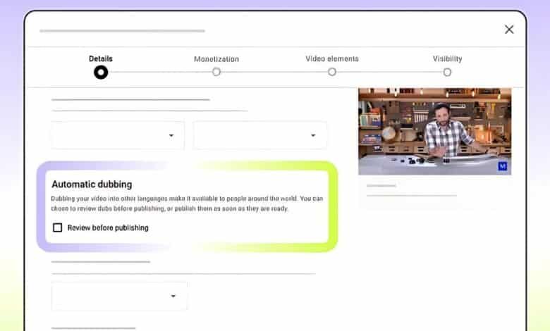 بالذكاء الاصطناعي.. يوتيوب تتيح ميزة الدبلجة التلقائية على نطاق واسع - موقع الخليج الان