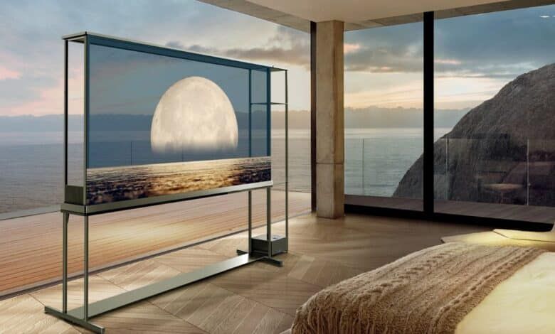 بسعر قدره 60 ألف دولار.. LG تطلق أول تلفاز شفاف للجمهور - موقع الخليج الان