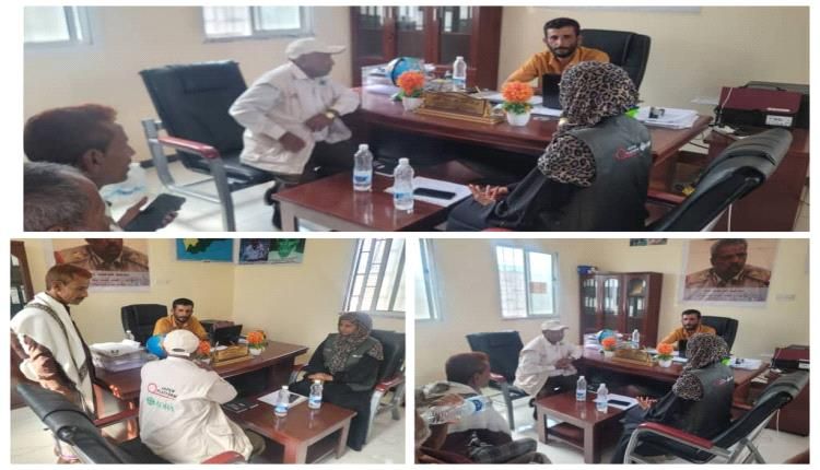 بحث سبل تعزيز الزراعة في الملاح مع فريق من منظمة "ADRA"