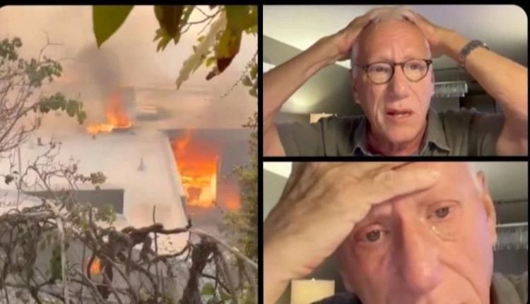 أشهر ممثل أمريكي داعم لابادة غزة ينهار باكياً بعد دمار منزله بحرائق لوس انجلوس