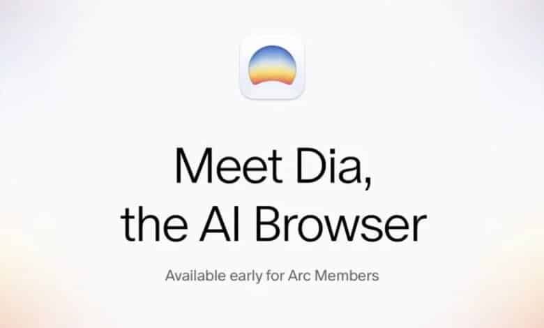 إطلاق متصفح “Dia” المدعوم بالذكاء الاصطناعي بإصدار تجريبي خاص - موقع الخليج الان