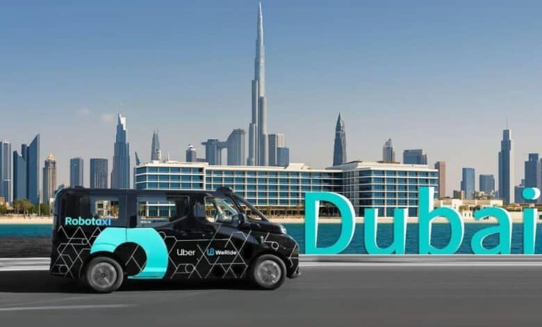 دبي تطلق تجارب سيارات الأجرة الذاتية القيادة هذا العام - الخليج الان
