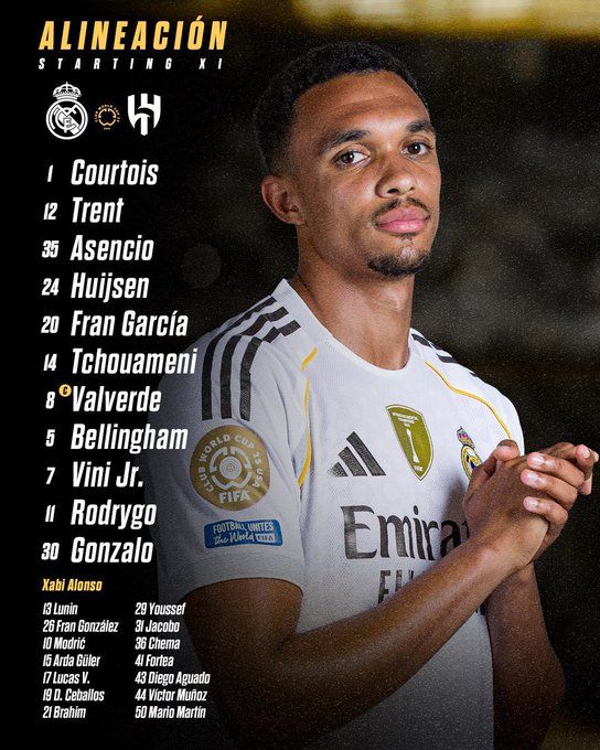 التشكيل الرسمي لمباراة ريال مدريد والهلال في كأس العالم للأندية.. موقف كيليان مبابي - الخليج الان