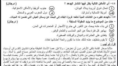 أسئلة متوقعة بنسبة 99%.. مراجعة ليلة الامتحان فى اللغة العربية للثانوية العامة 2025 - الخليج الان