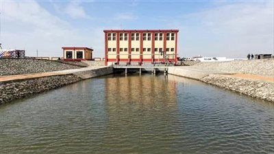 وزير الري يتابع إجراءات الاستلام النهائي لمحطة جنوب بورسعيد الجديدة - الخليج الان