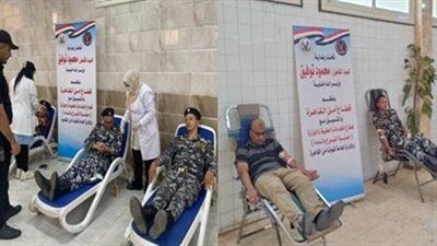 حملة للتبرع بالدم في الأقصر بمشاركة رجال الشرطة دعمًا للمرضى والمصابين - الخليج الان
