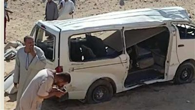 مصرع وإصابة 15 شخص في حادث أليم بطريق العين السخنة في السويس - الخليج الان