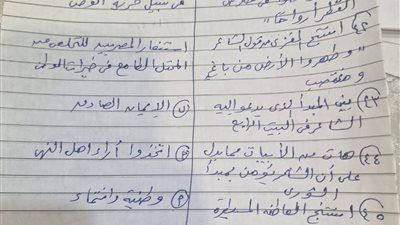 اعرف درجتك كام.. حل امتحان اللغة العربية للثانوية العامة 2025 بالكامل وإجابة المقالي - الخليج الان