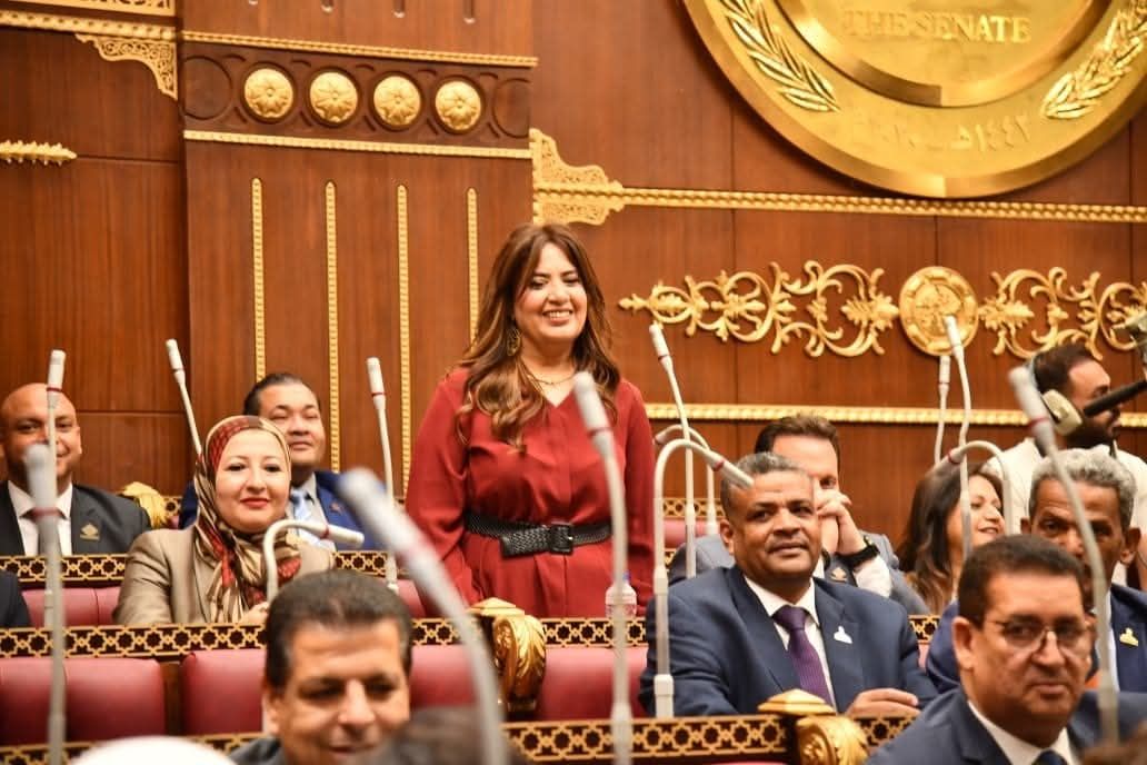 رئيس مجلس الشيوخ يهنىء نائبي التنسيقية علاء مصطفى وراجية الفقي لحصولهما على الدكتوراة - الخليج الان