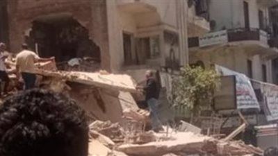 عاجل.. انهيار عقار مكون من 3 طوابق بشبرا.. وانتشال ضحايا - الخليج الان