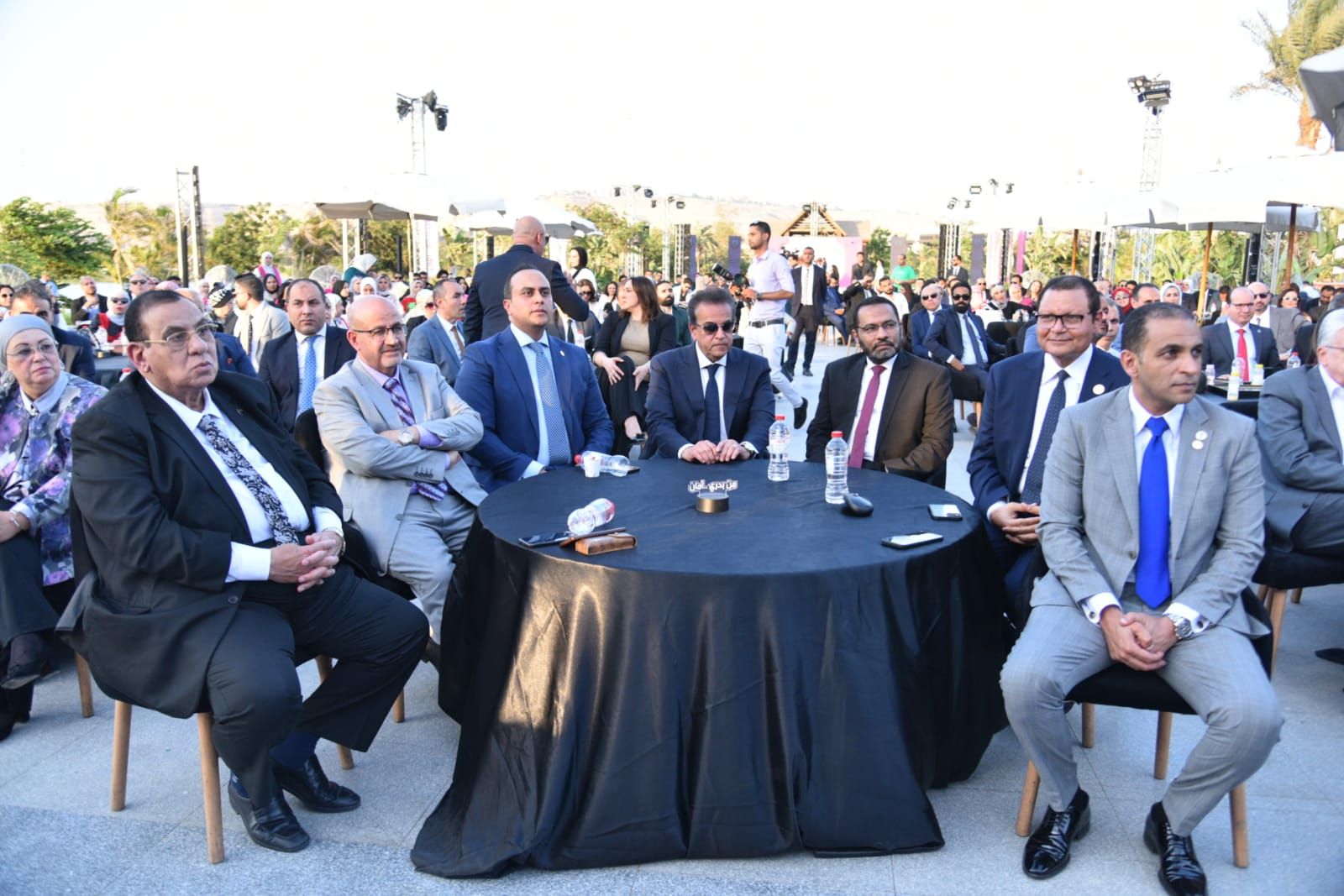 وزير الصحة يشهد احتفالية مرور عامين على إطلاق مبادرة رئيس الجمهورية للكشف المبكر وعلاج الأورام السرطانية - الخليج الان