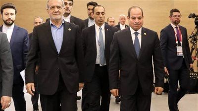 الرئيس السيسي لـ نظيره الإيراني: نؤكد على رفض مصر للهجوم الصاروخي الإيراني الذي استهدف قطر - الخليج الان